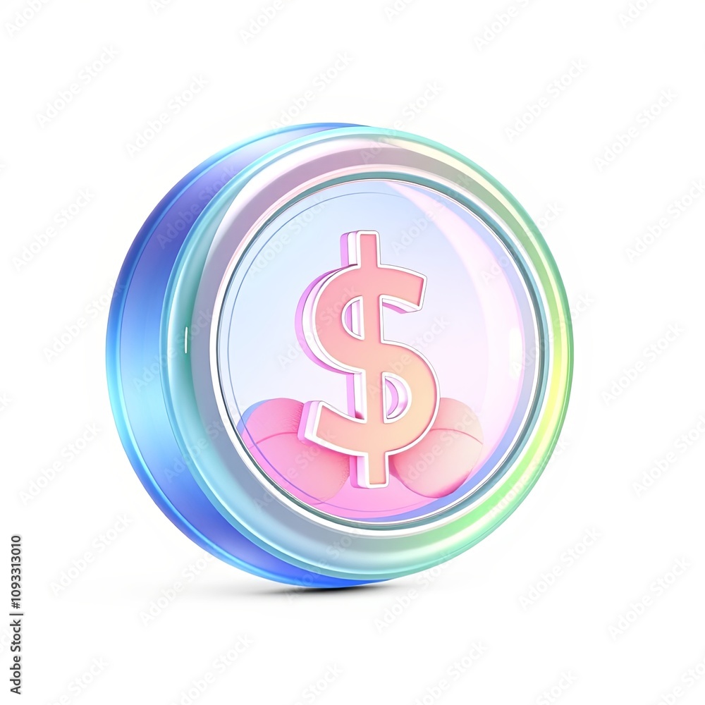 3D Cartoon Icon of Spending Less with Whimsical Transparent Overlay for Captivating Digital Art and Design Applications 3D Cartoon Icon of Spending Less with Whimsical Transparent Overlay for Captivating Digital Art and Design Applications