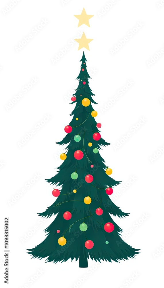 Obraz premium christmas tree