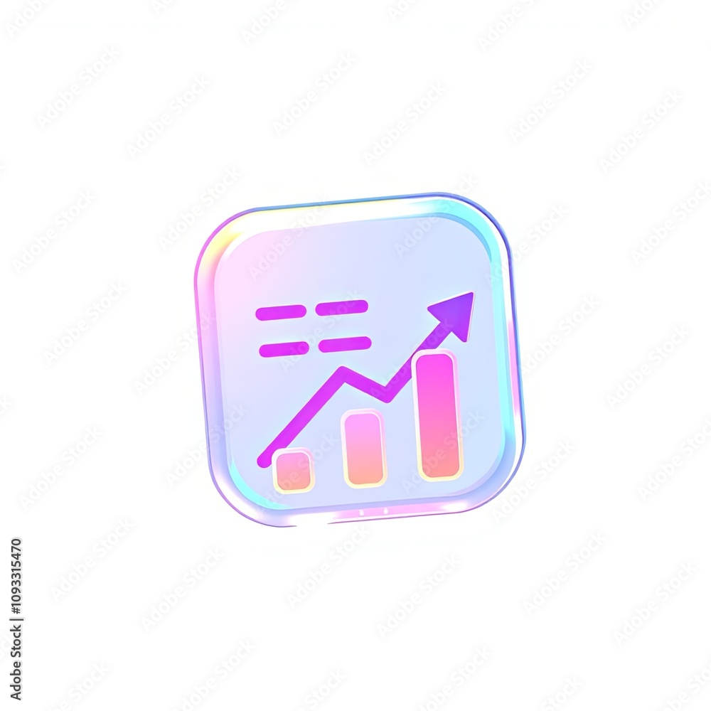 3D Cartoon Expense Tracking Icon with Whimsical Transparent Overlay for Digital Design and E-commerce Applications 3D Cartoon Expense Tracking Icon with Whimsical Transparent Overlay for Digital Design and E-commerce Applications