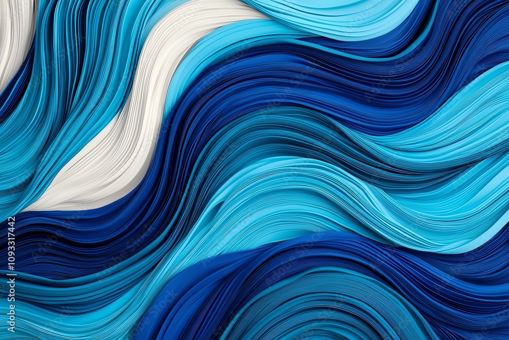 A vibrant, flowing pattern of blue waves, showcasing rich textures and dynamic movements, perfect for artistic and design projects. A vibrant, flowing pattern of blue waves, showcasing rich textures and dynamic movements, perfect for artistic and design projects.