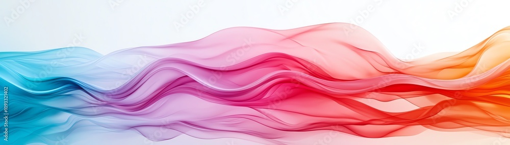 Colorful abstract waves flowing in harmony, creating a stunning and dynamic visual effect for modern designs. Colorful abstract waves flowing in harmony, creating a stunning and dynamic visual effect for modern designs.