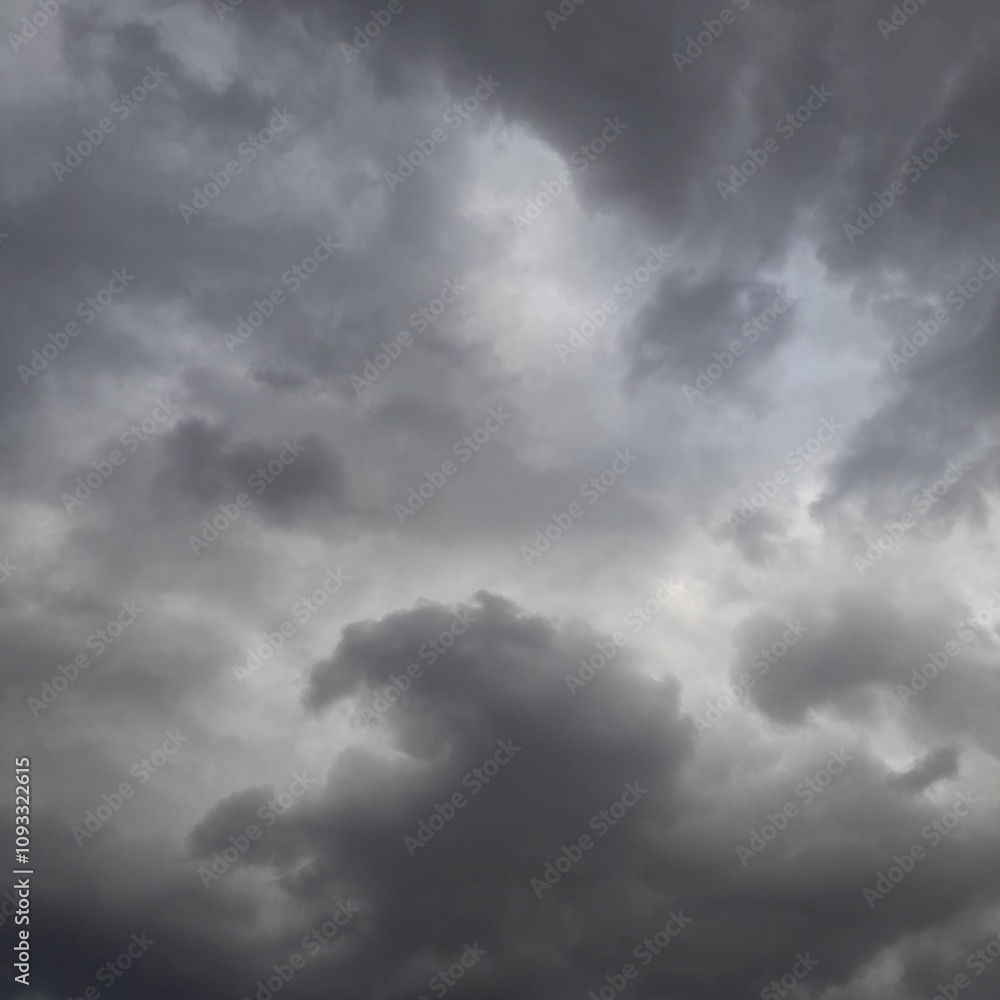 Obraz premium storm clouds timelapse