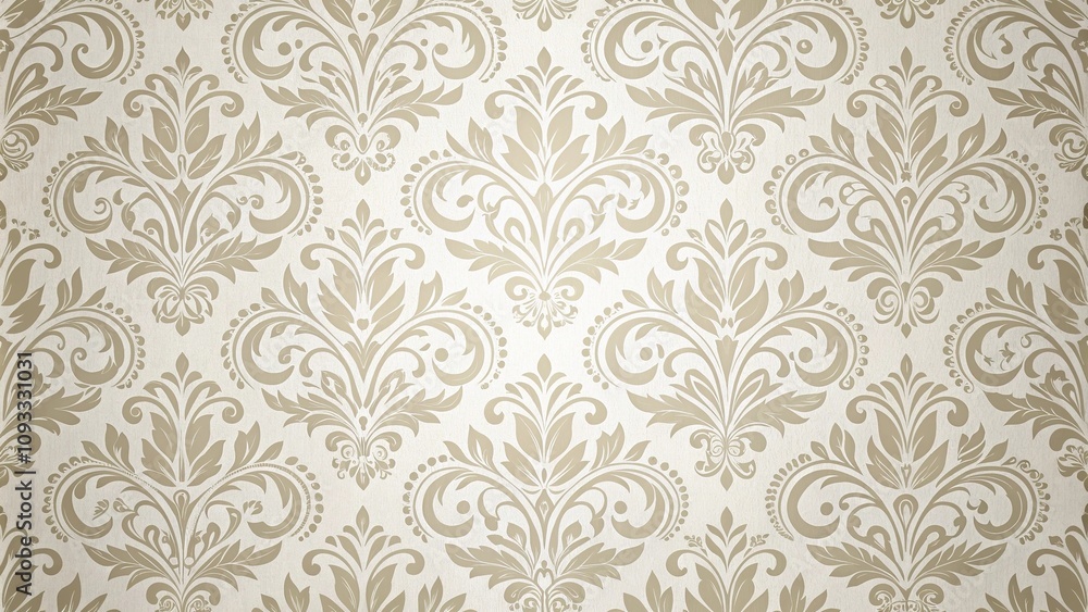 Damask seamless wallpaper background, elegant damask pattern, sophisticated atmosphere Damask seamless wallpaper background, elegant damask pattern, sophisticated atmosphere