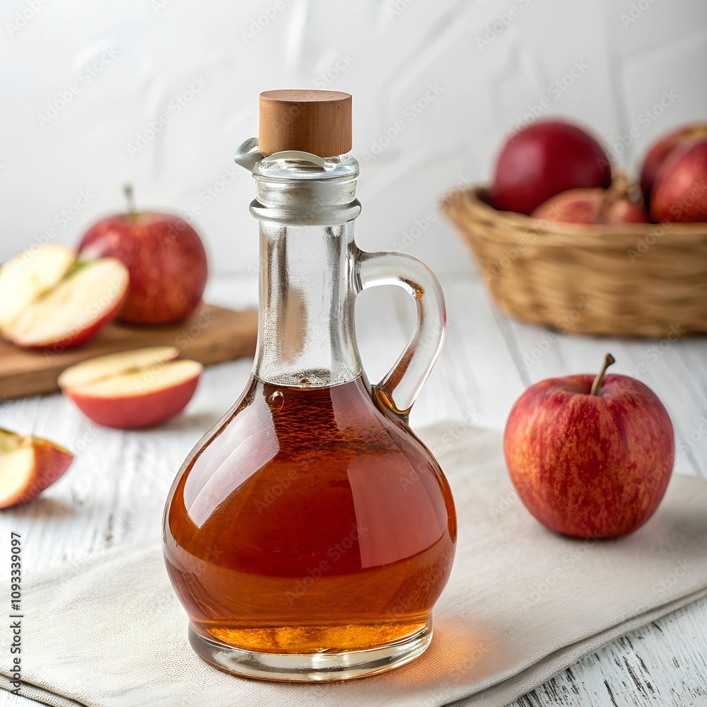 Apple Juice in Glass Bottle with Fresh Apples Isolate On Transparent Background Cutout, PNG file, Cutout file Apple Juice in Glass Bottle with Fresh Apples Isolate On Transparent Background Cutout, PNG file, Cutout file