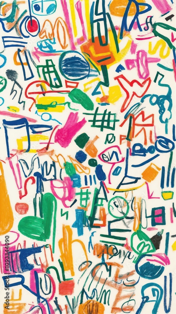 Playful Abstract Doodle Artwork with Hand-Drawn Sketches, Colorful Splashes, and Childlike Creativity for Fun and Whimsical Design Projects Playful Abstract Doodle Artwork with Hand-Drawn Sketches, Colorful Splashes, and Childlike Creativity for Fun and Whimsical Design Projects