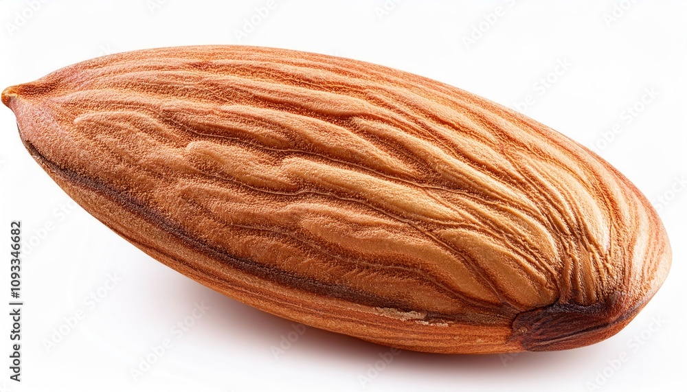 Detailed Almond Slice and Piece Isolated with Clipping Path for Easy Editing Detailed Almond Slice and Piece Isolated with Clipping Path for Easy Editing