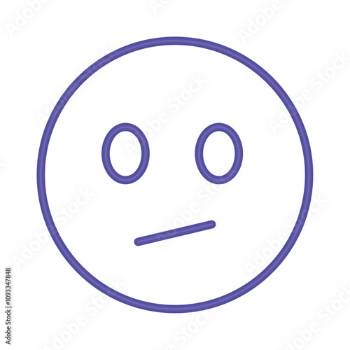neon emoji upset