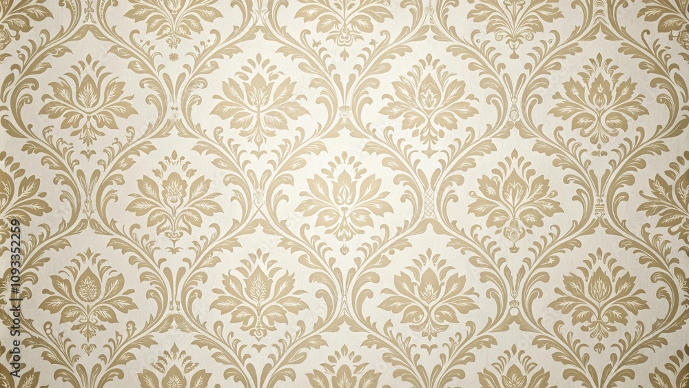 Damask seamless wallpaper background, wallpaper with damask, refined design, luxurious fabric texture Damask seamless wallpaper background, wallpaper with damask, refined design, luxurious fabric texture