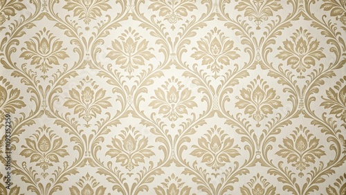 Damask seamless wallpaper background, wallpaper with damask, refined design, luxurious fabric texture