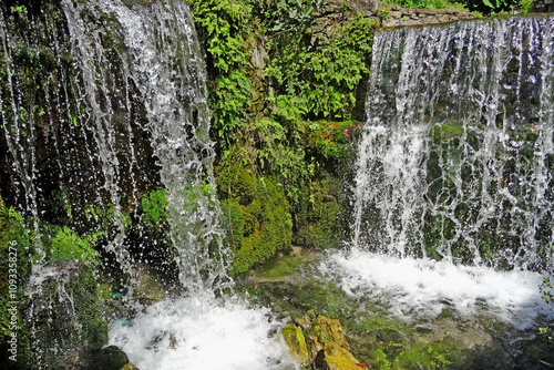 Grèce, la Crète, les Cascades d'Argyroupoli