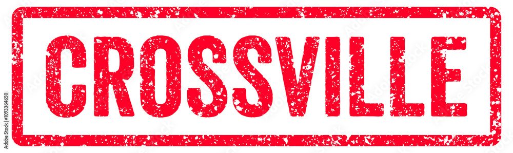 Crossville Stamp Transparent Seal, Red Grunge Crossville Word Rubber Stamp Seal Text Effect Crossville Stamp Transparent Seal, Red Grunge Crossville Word Rubber Stamp Seal Text Effect