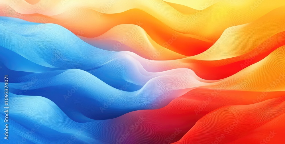 Abstract Gradient Background with Soft Orange, Blue, and Red Colors, Grainy Texture Vector for Design Abstract Gradient Background with Soft Orange, Blue, and Red Colors, Grainy Texture Vector for Design