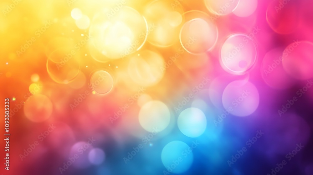 Fototapeta premium abstract bokeh colorful for background, texture