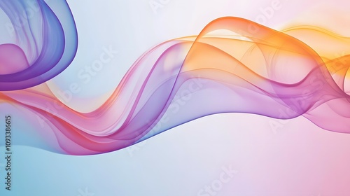 abstract wave colorful background