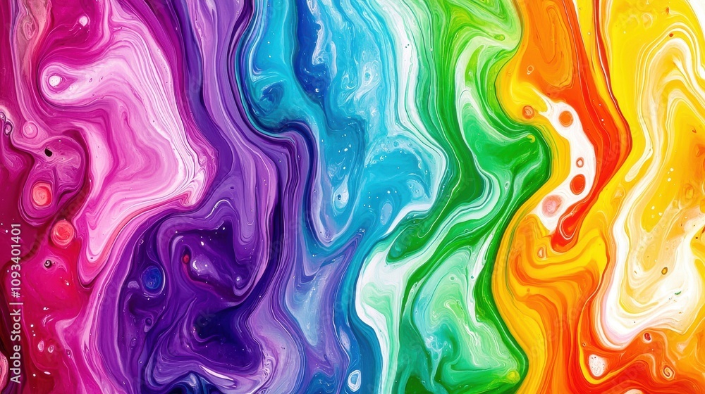 A vibrant, flowing abstract pattern featuring a spectrum of colors, including purple, blue, green, and orange. A vibrant, flowing abstract pattern featuring a spectrum of colors, including purple, blue, green, and orange.