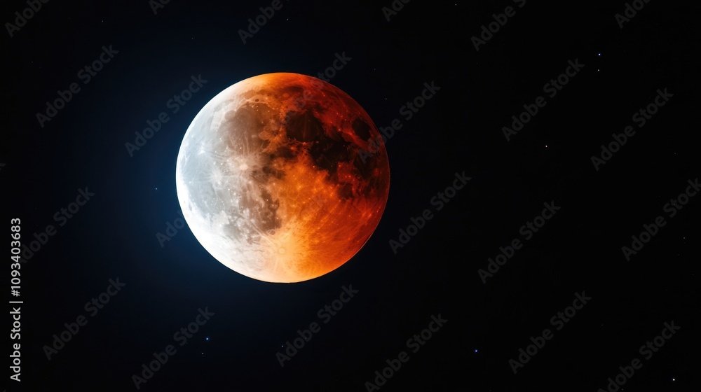 Astronomy enthusiasts observing a lunar eclipse through a telescope, captivated by the moon's striking red and gray hues against a dark sky. Astronomy enthusiasts observing a lunar eclipse through a telescope, captivated by the moon's striking red and gray hues against a dark sky.