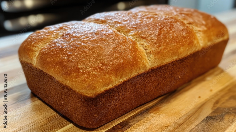 Freshly baked homemade gluten-free bread with a golden brown crust resting on a rustic wooden surface, showcasing its fluffy texture and inviting appearance. Freshly baked homemade gluten-free bread with a golden brown crust resting on a rustic wooden surface, showcasing its fluffy texture and inviting appearance.