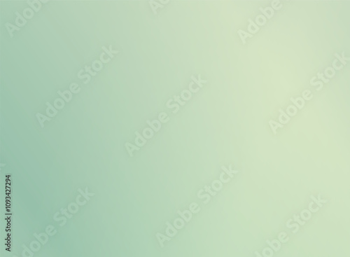 Abstract light green background with grainy gradient, bright and saturated gradient for album cover. Soft color palette of vector gradients.