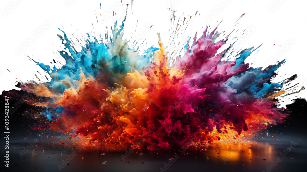 Sparkling glitter scatters in vibrant hues, ideal for parties, events, and digital art overlays with bold energy, isolated on transparent background. Sparkling glitter scatters in vibrant hues, ideal for parties, events, and digital art overlays with bold energy, isolated on transparent background.