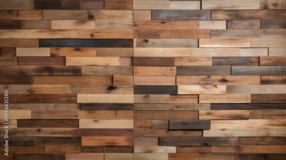 A creative patchwork of wooden planks varying in texture and color, showcasing rustic charm and artisanal craftsmanship. A creative patchwork of wooden planks varying in texture and color, showcasing rustic charm and artisanal craftsmanship.