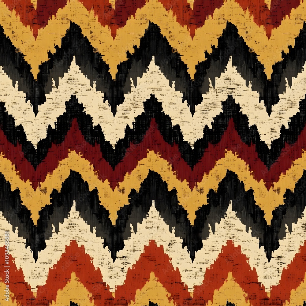 Vibrant zigzag pattern design digital art abstract background creative space close-up view modern aesthetic for home decor Vibrant zigzag pattern design digital art abstract background creative space close-up view modern aesthetic for home decor