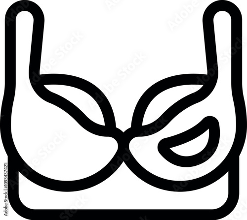 Comfortable bra enhancing breast shape with foam inserts, providing support and a natural look