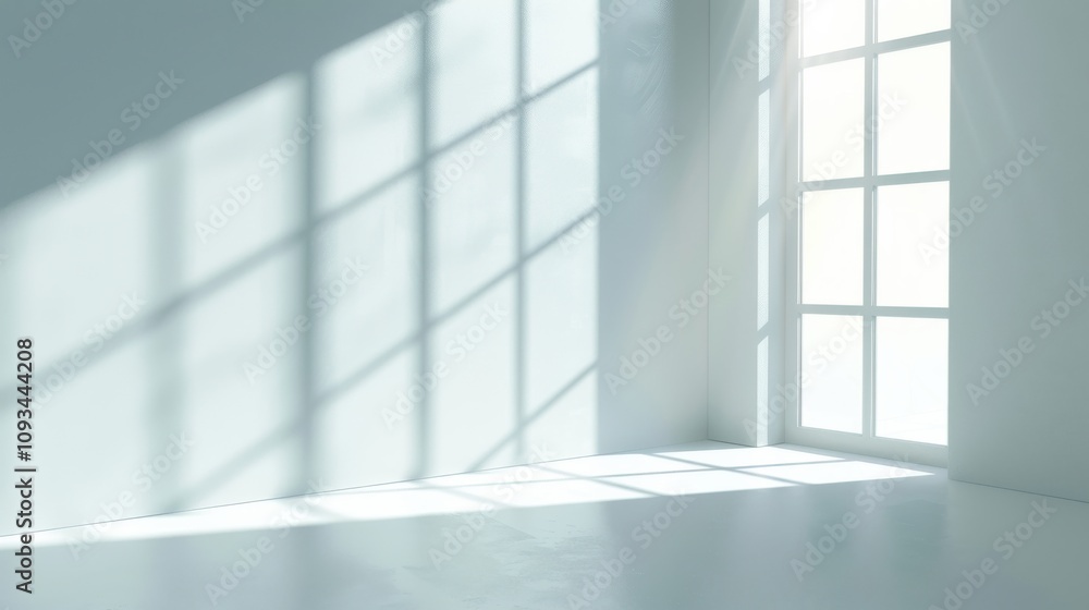 photo Realistic and minimalist blurred natural light windows, shadow overlay on wall paper texture, abstract background. Minimal abstract light white background for product presentation photo Realistic and minimalist blurred natural light windows, shadow overlay on wall paper texture, abstract background. Minimal abstract light white background for product presentation