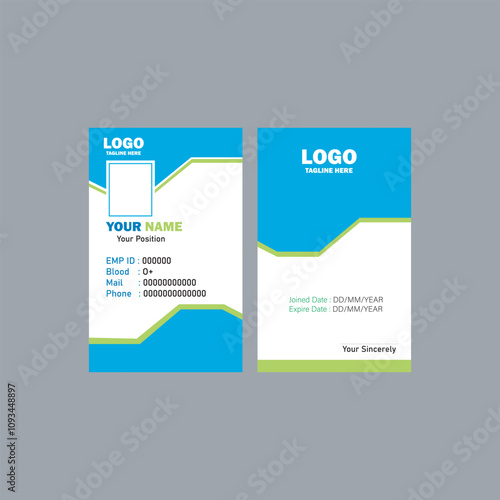 Id Card Design Template