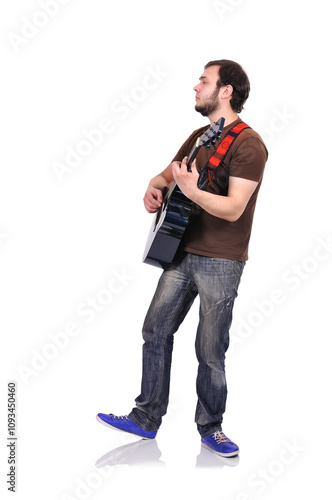 Man with guitar