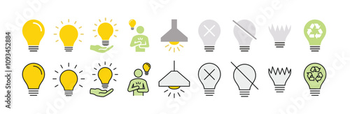 light bulb icon,idea inspiration icon