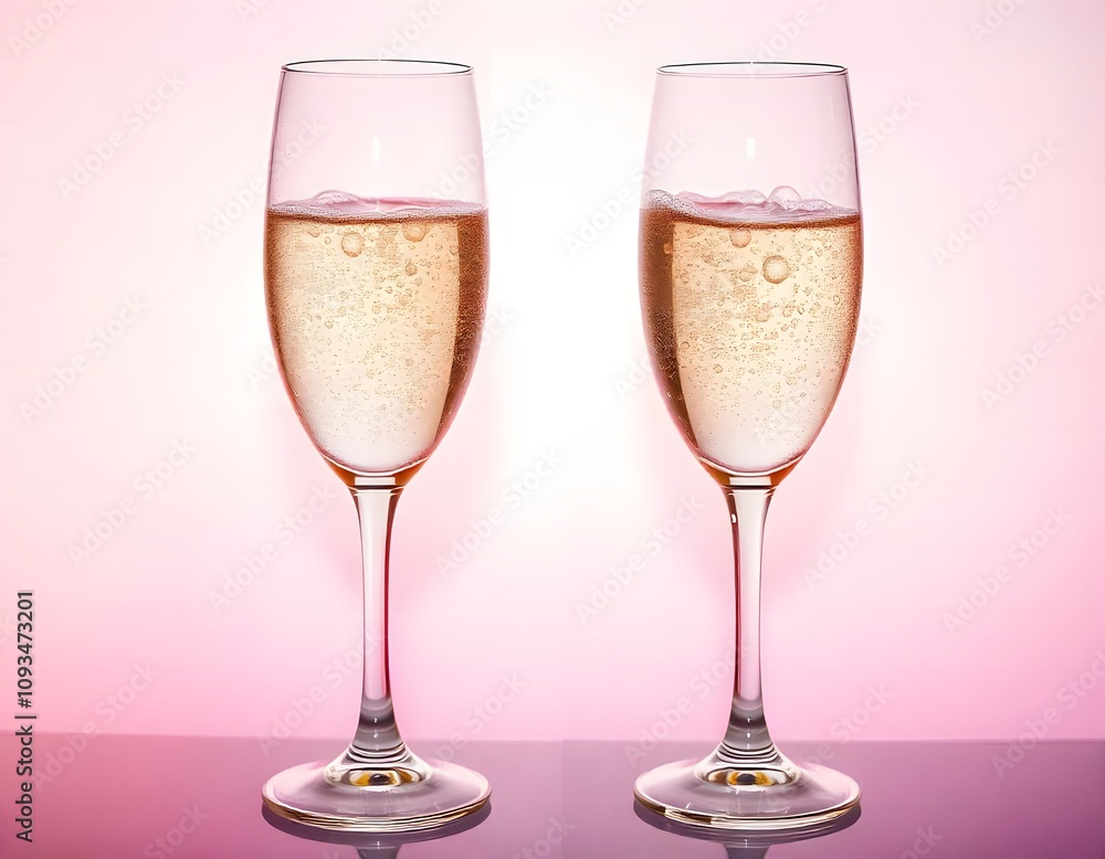 City lights and champagne glasses Generative AI wishes you a good new year City lights and champagne glasses Generative AI wishes you a good new year