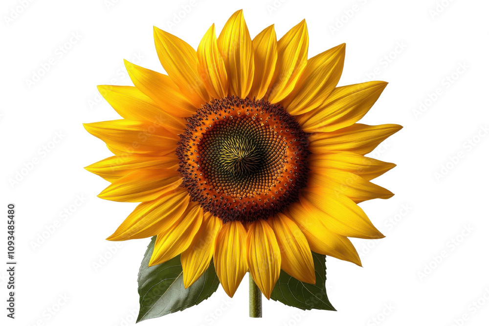 Russian sunflower isolated on transparent background Russian sunflower isolated on transparent background