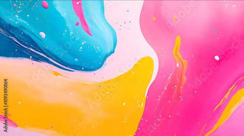 create a bakground with tiktok colors and logo inspo photo