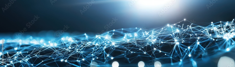 A visually striking digital landscape featuring interconnected lines and nodes, symbolizing technology, data, and innovation in a vibrant blue hue. A visually striking digital landscape featuring interconnected lines and nodes, symbolizing technology, data, and innovation in a vibrant blue hue.