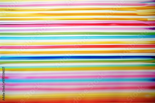 Wallpaper Mural A close-up shot of a stack of colorful papers with various textures and patterns Torontodigital.ca