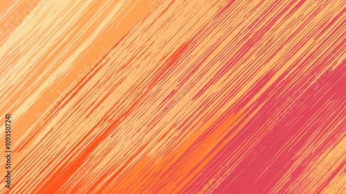 Soft abstract diagonal lines in orange, pink, and yellow gradients