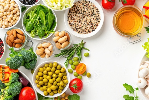 A table filled with diverse dishes and snacks