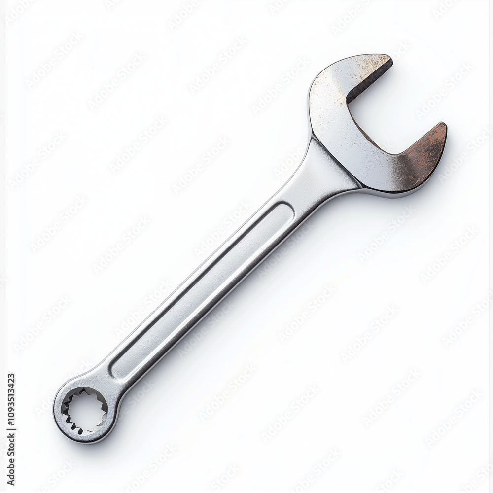 Wrench isolated on white background Wrench isolated on white background