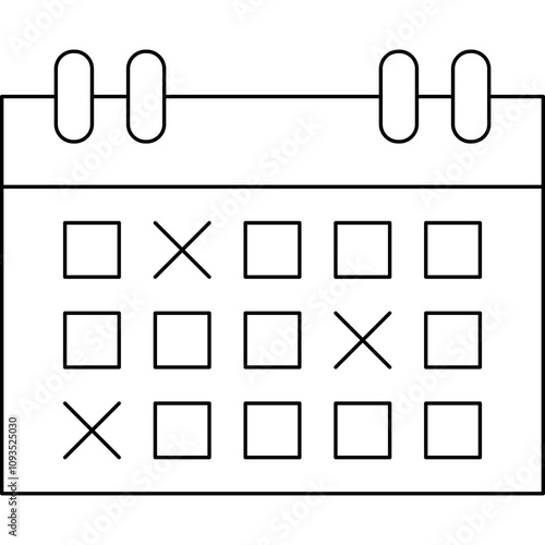 Marked Calendar