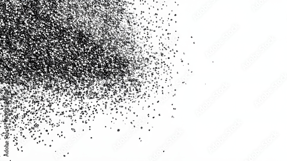 texture of fine sandpaper with tiny grains, placed on a pure white background texture of fine sandpaper with tiny grains, placed on a pure white background