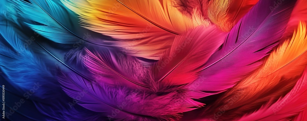 custom made wallpaper toronto digitalColorful feathers background, colorful feather texture