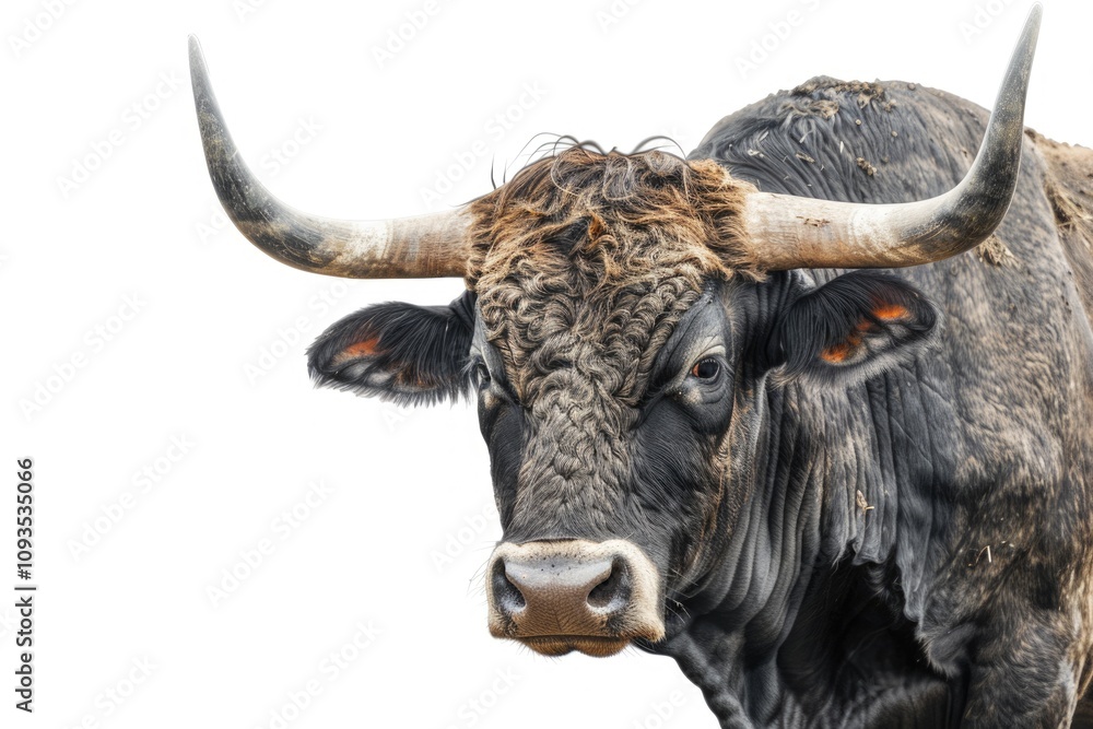 Angus cow isolated Angus cow isolated