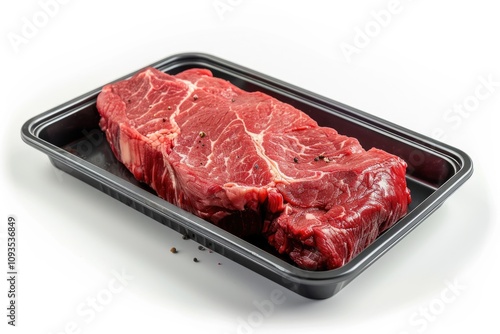 Angus cow isolated
