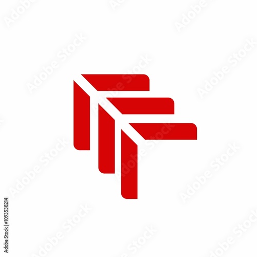 Monogram logo mark art design
