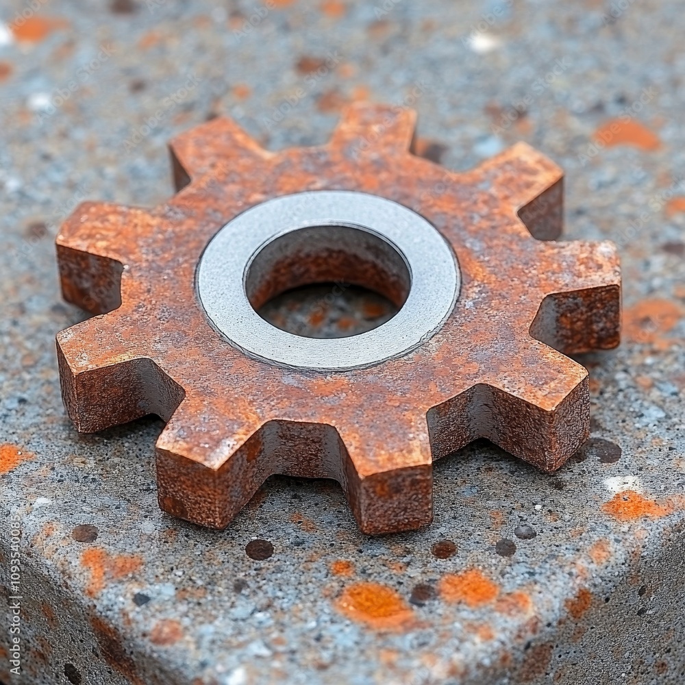 Rusty Metal Gear Industrial Cogwheel Machinery Part Grunge Texture Rusty Metal Gear Industrial Cogwheel Machinery Part Grunge Texture