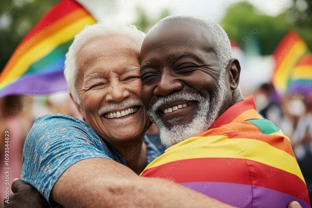 A couple embracing in front of a crowd, capturing a romantic moment A couple embracing in front of a crowd, capturing a romantic moment