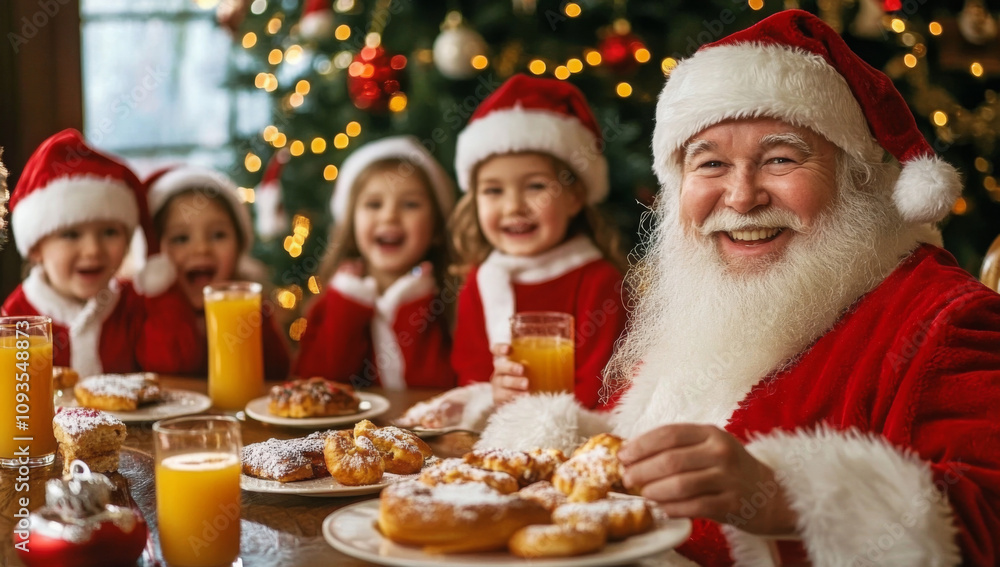 Festive Christmas Breakfast with Santa Claus and Friends
Festive Christmas Breakfast with Santa Claus and Friends