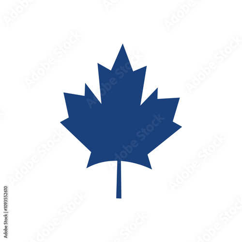 maple leaf logo vector design perfect for Toronto branding Canada day celebrations Canadian heritage themes and creative projects highlighting national pride and symbolism