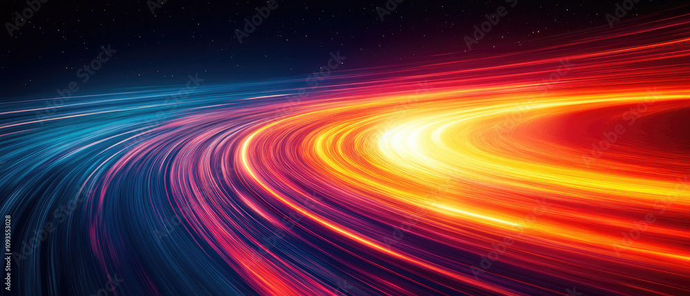 Abstract Swirling Fire and Ice Abstract Swirling Fire and Ice