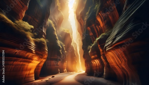 the cave